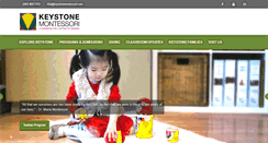 Desktop Screenshot of keystonemontessori.com